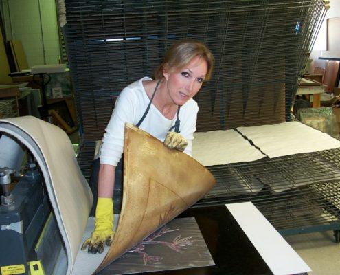Carolyn Kinder, the inspiration behind the design
