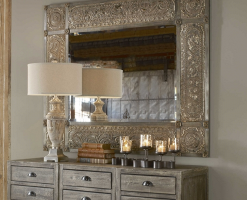 Carolyn Kinder Harvest Serenity Ornate Mirror