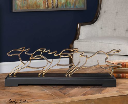 Wild Horses Sculpture