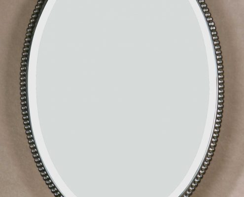 Sherise Bronze Oval Mirror