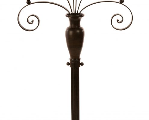 Spiral Floor Candelabra