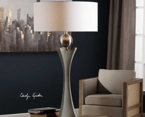 Haver Concrete Shaped Lamp