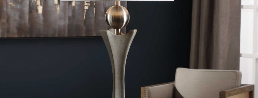 Haver Concrete Shaped Lamp