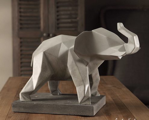 Duke Modern Elephant Sculpture