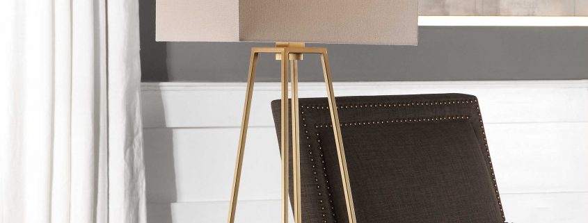 Mackean Modern Gold Lamp
