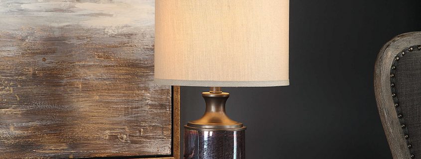 Raeborne Glass Accent Lamp