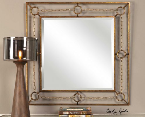 Rafello Modern Industrial Mirror