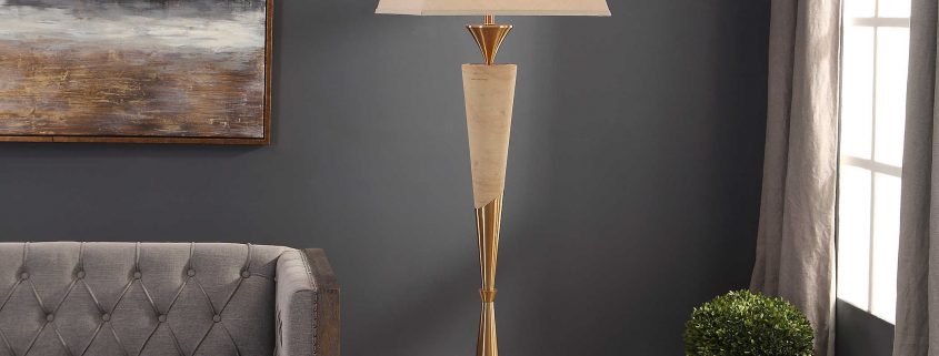 Saahir Mid-Mod Floor Lamp