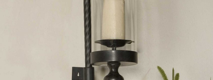 Garvin Twist Candle Sconce
