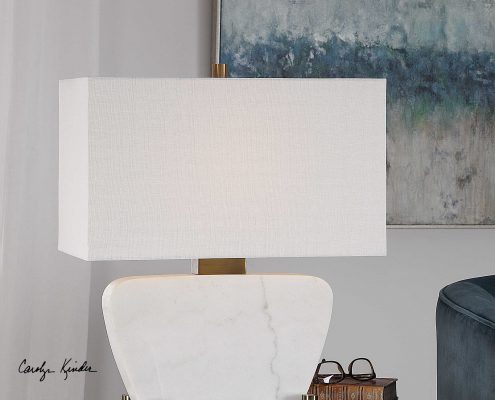 Genessy Marble Table Lamp