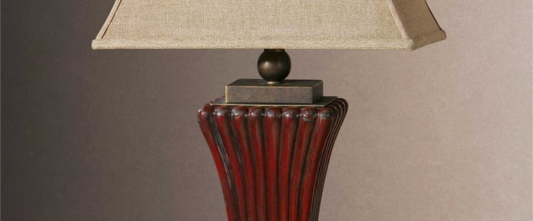 Rosso Dark Red Table Lamp