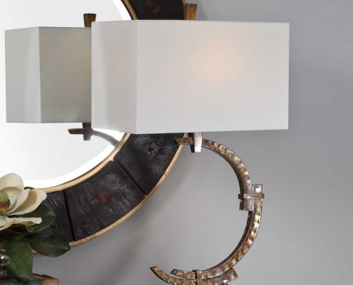 Atria Industrial Crescent Lamp
