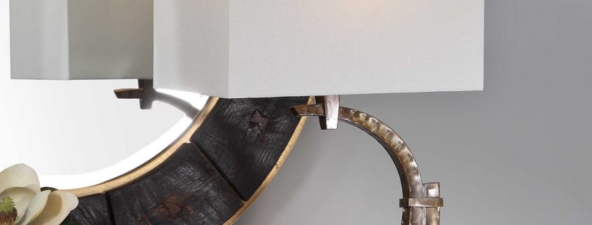 Atria Industrial Crescent Lamp