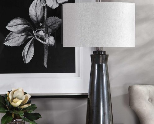 Arlan Modern Black Table Lamp