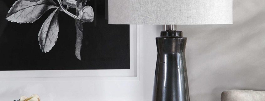 Arlan Modern Black Table Lamp