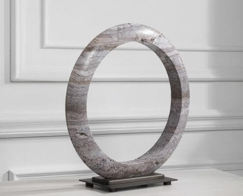 Oblique Stone Sculpture