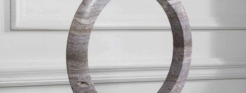 Oblique Stone Sculpture